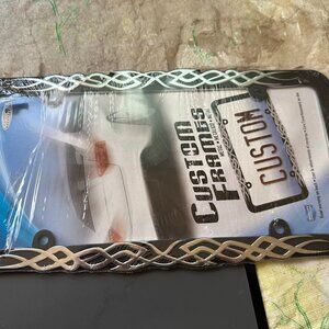 Custom Frames Metal Cal License Plate Cover Custom Accessories Inc.